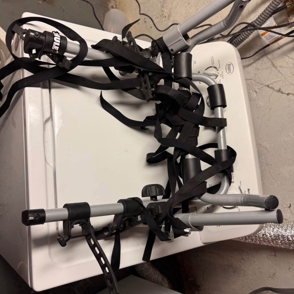 Thule Silver and Black Bike Carrier